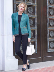 Tweed Contrast Trim Jacket