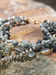 Tonal Gem Charm Necklace