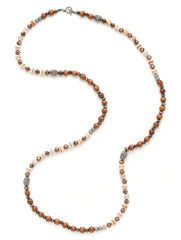 Faceted Agate Bead Necklace