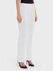 White Bootcut Pant