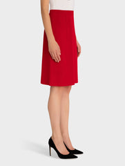 Red 23" Straight Skirt