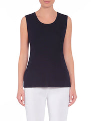 Navy 27" Scoop Neck Tank