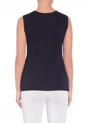 Navy 27" Scoop Neck Tank