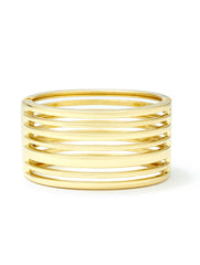 Gold Multi-Row Cuff