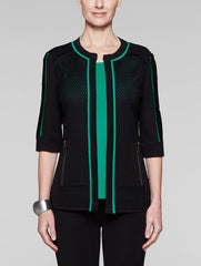Mesh Knit Jacket