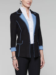 Contrast Blazer