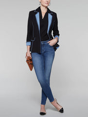 Contrast Blazer
