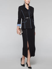 Contrast Blazer