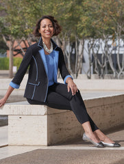 Contrast Blazer