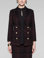 Subtle Plaid Jacket