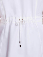 Sporty Stretch Cotton Zip Jacket