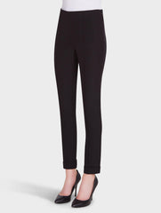 Black Stretch Techno Cuffed Pant