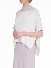 White Silk Layering Tunic