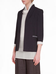 Classic Charcoal Wool Jacket