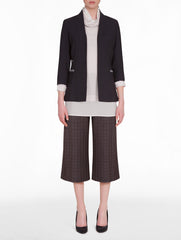 Classic Charcoal Wool Jacket