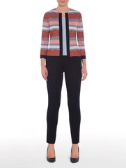 Multi Digital Stripe Jacket