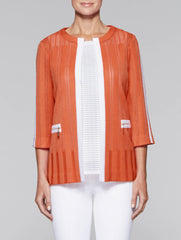 Grapefruit Tonal Jacket