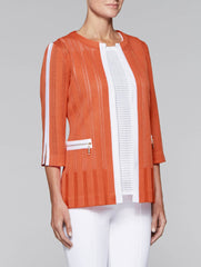 Grapefruit Tonal Jacket
