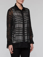 Sheer Pattern Blouse