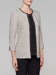 Subtle Mélange Zip Jacket