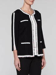 Crochet Trim Jacket