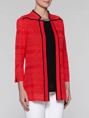 Pointelle Jacket
