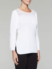 Sheer Yoke Tunic
