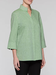 Basil Linen Blend Tunic