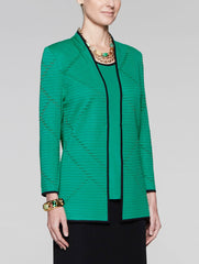 Sheer Diagonal Jacket