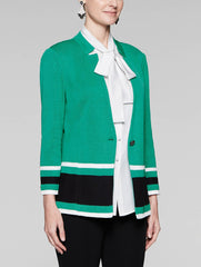 Colorblock Hem Jacket