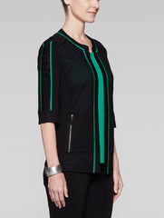 Mesh Knit Jacket