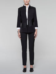 Black Patchwork Jacket