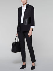 Black Patchwork Jacket