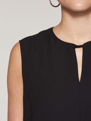 Knot Keyhole Tank Color Black
