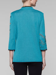 Embroidered Accent Jacket