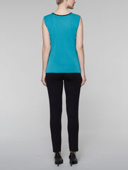 Astral Blue 25" Tank with Black Trim