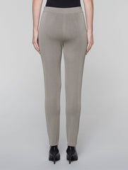 Mink Grey Slim Leg Pant