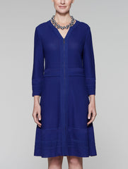 Textured Zip Dress