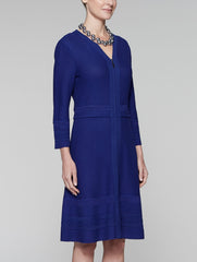 Textured Zip Dress