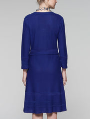 Textured Zip Dress