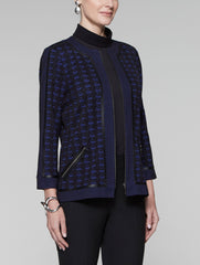 Square Pattern Jacket