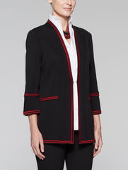 Wavy Trim Jacket