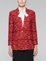 Mélange Tweed Jacket