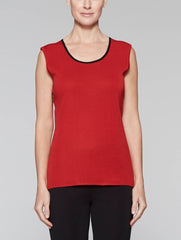Classic Red 25" Tank with Black Trim