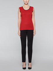 Classic Red 25" Tank with Black Trim