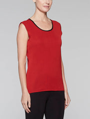 Classic Red 25" Tank with Black Trim