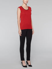 Classic Red 25" Tank with Black Trim