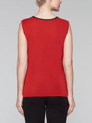 Classic Red 25" Tank with Black Trim