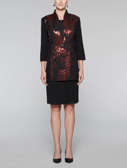 Lustrous Floral Jacket
