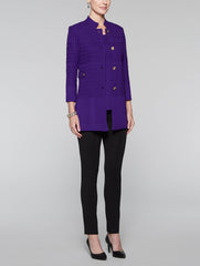 Imperial Purple Knit Jacket